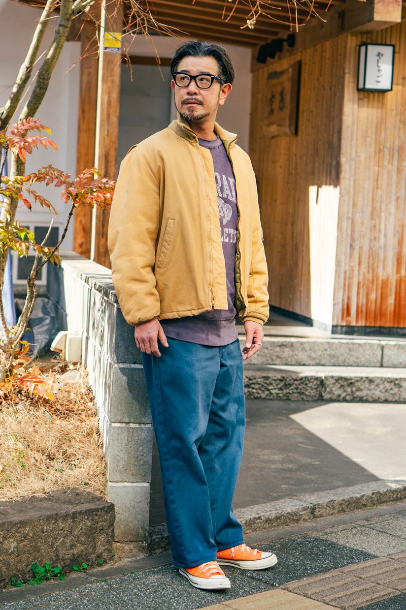 古着のジャケットコーディネート | 260219-0222-09 石山 靖