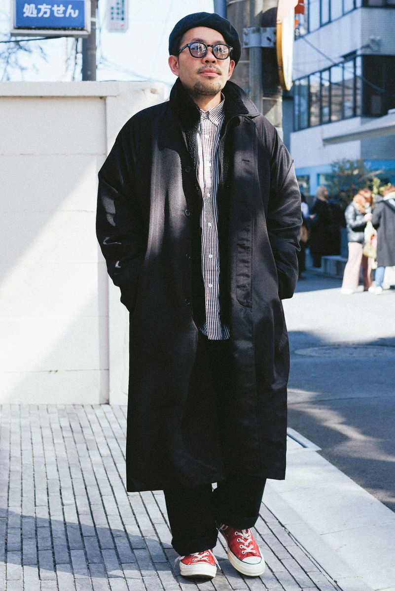 古着のコートコーディネート | 260222-1655-08 赤池 允