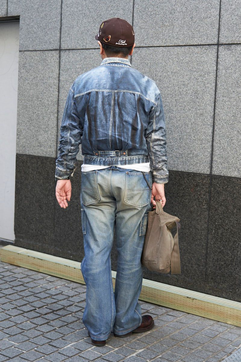 ベルベルジン×リーバイス×アイジュンヤワタナべマンのGジャンコーディネート | 260223-1837-38 shiba 3枚目の写真