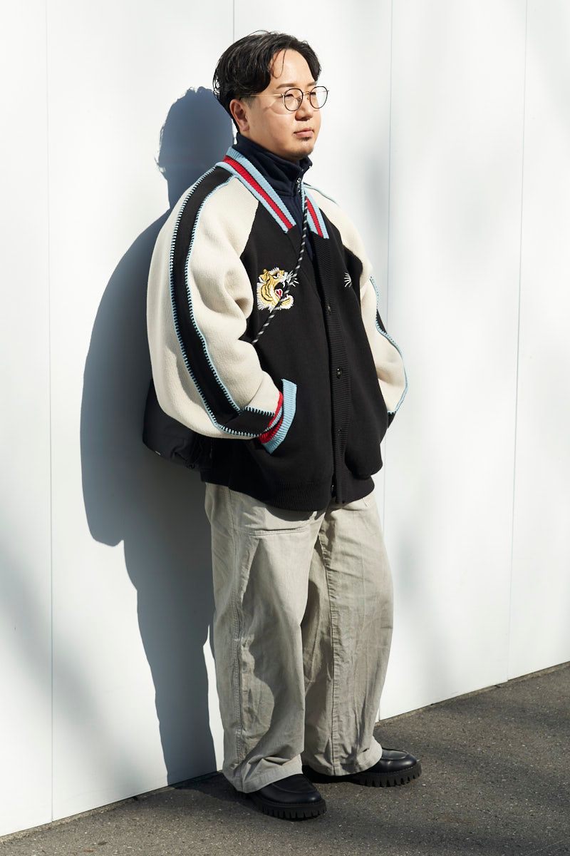 シーソーのカーディガンコーディネート | 260223-1852-22 しのぶ