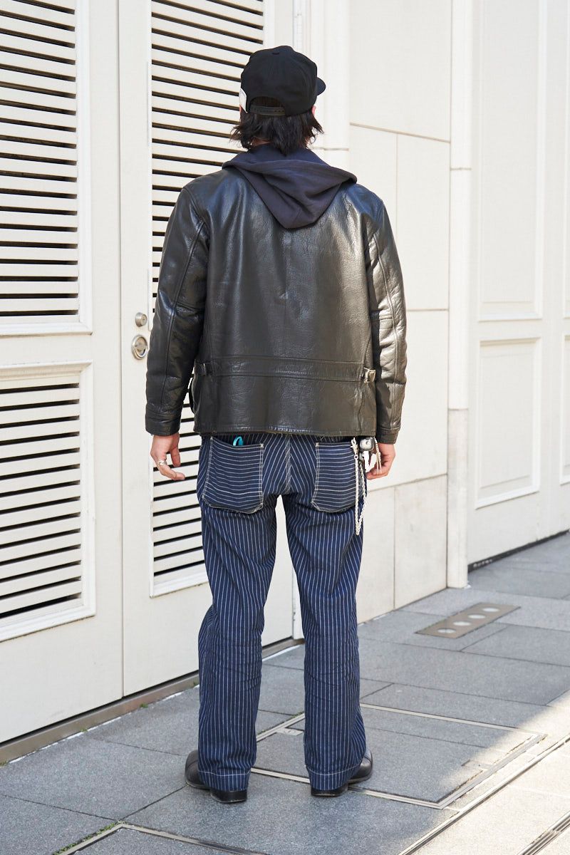 アヴィレックスのジャケットコーディネート | 260223-1907-51 イイダ 4枚目の写真