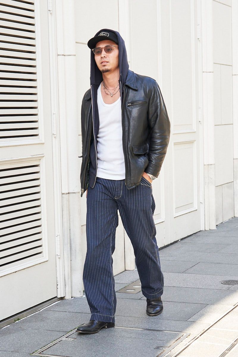 アヴィレックスのジャケットコーディネート | 260223-1907-51 イイダ 3枚目の写真