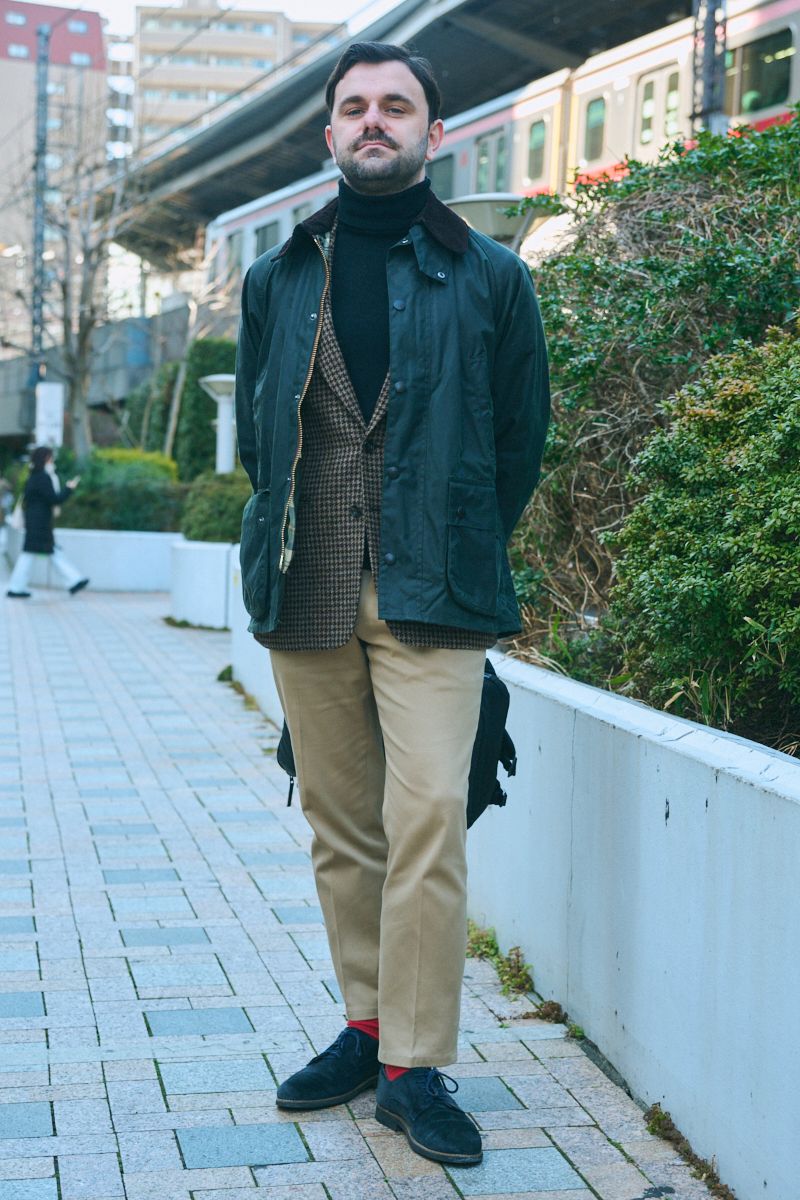 バブアーのジャケットコーディネート | 260306-1031-26 HIPPOLYTE 3枚目の写真