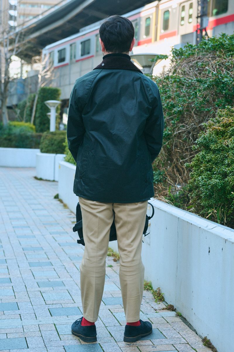 バブアーのジャケットコーディネート | 260306-1031-26 HIPPOLYTE 4枚目の写真