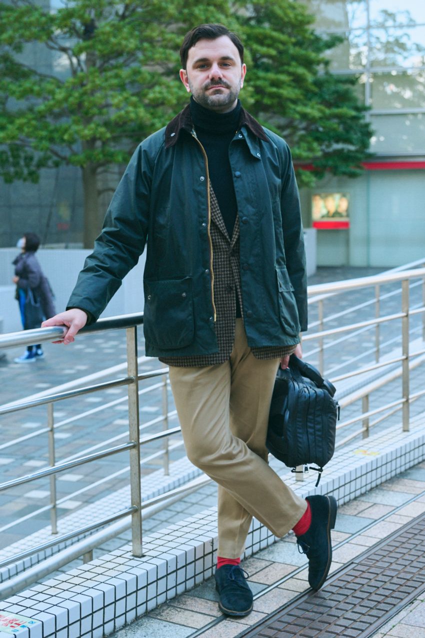 センスのいい“細パンツ派”の逆襲！アウターと靴との技ありコンビネーションをスナップで解説 - 8枚目の画像