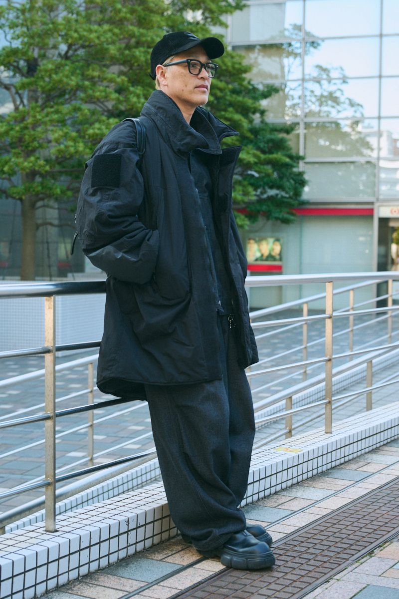 古着のコートコーディネート | 260306-1125-42 小山大輔 3枚目の写真