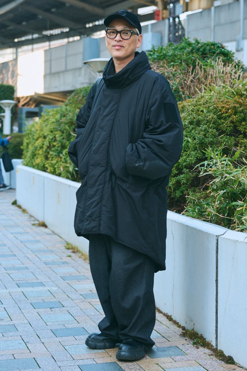 古着のコートコーディネート | 260306-1125-42 小山大輔