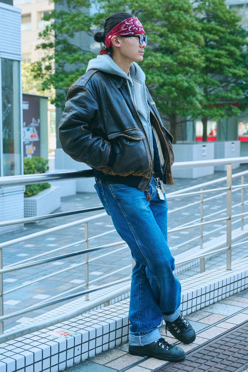 アヴィレックスのジャケットコーディネート | 260306-1133-26 ナユタ 3枚目の写真