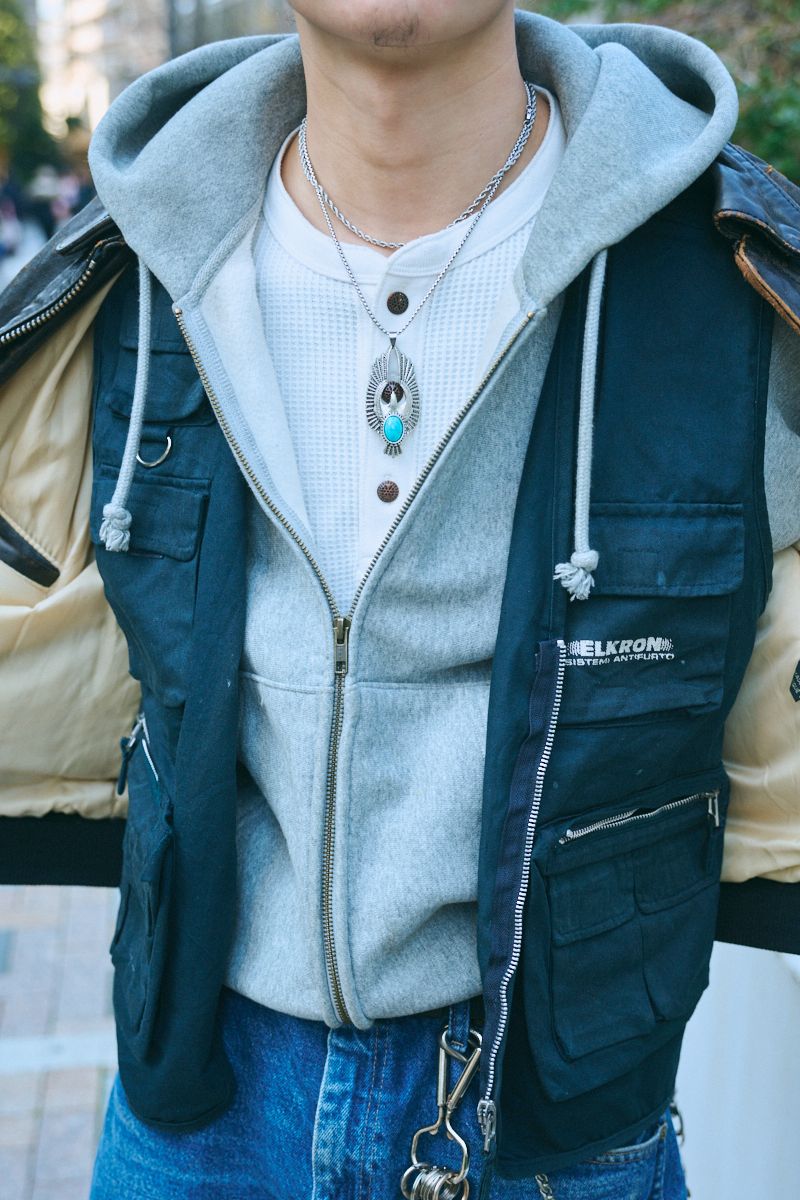 アヴィレックスのジャケットコーディネート | 260306-1133-26 ナユタ 6枚目の写真