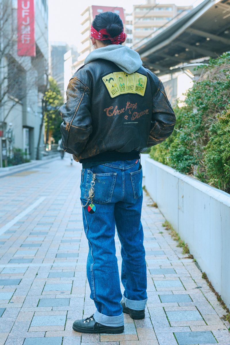 アヴィレックスのジャケットコーディネート | 260306-1133-26 ナユタ 4枚目の写真