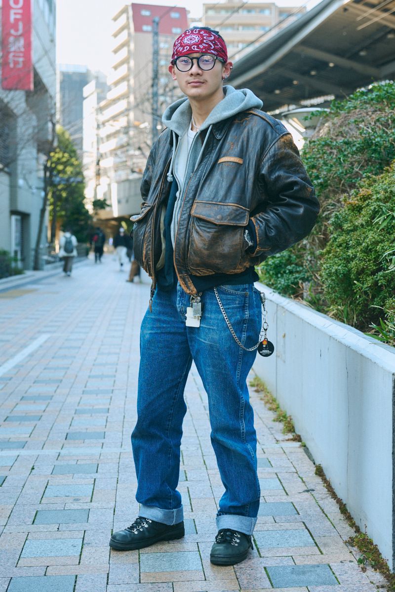 アヴィレックスのジャケットコーディネート | 260306-1133-26 ナユタ 2枚目の写真