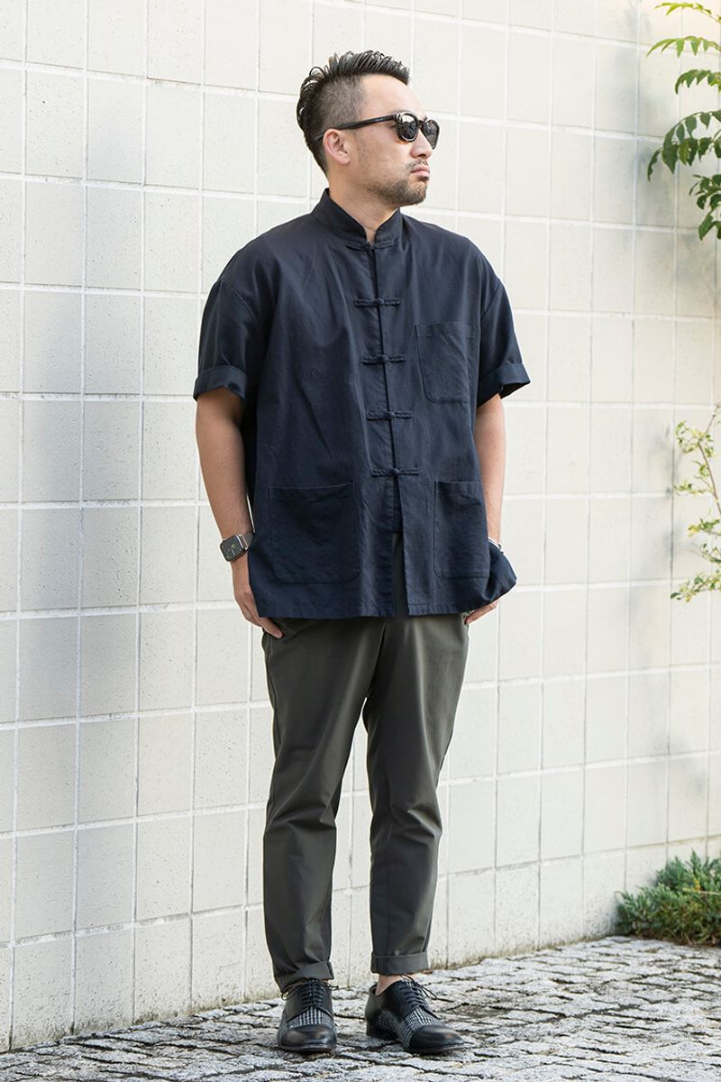 キチンとしてるのに遊んでる。を叶えるチャイナとチェック 安岡之博