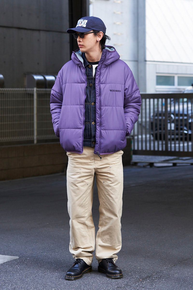 ワコマリアのダウンジャケットコーディネート | 260309-0839-47 レン