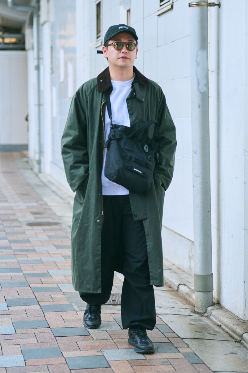 バブアーのコートコーディネート | 260318-0829-28 トミタ 3枚目の写真