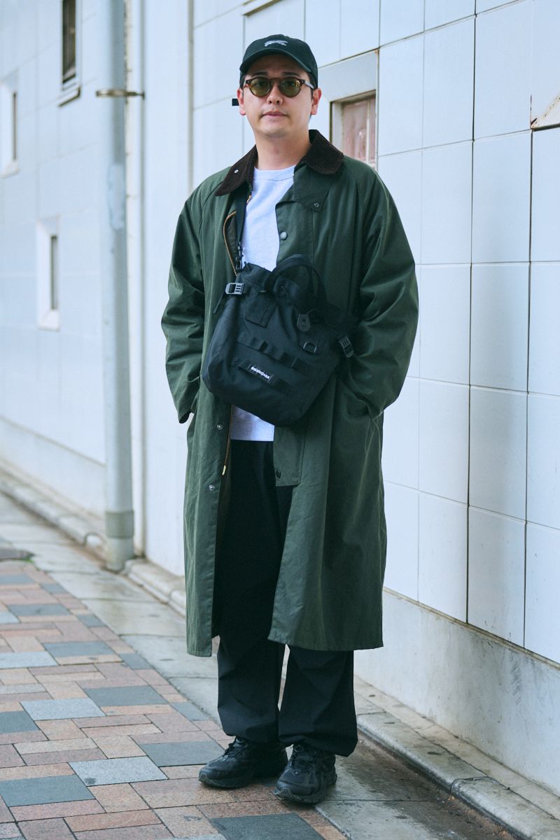 バブアーのコートコーディネート | 260318-0829-28 トミタ