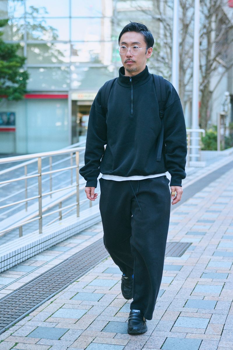 オーラリーのスウェットコーディネート | 260318-0833-00 久保井大貴 2枚目の写真