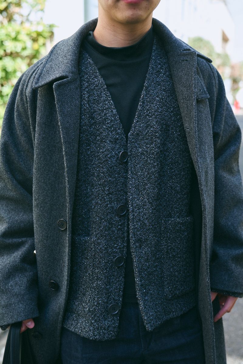 ビームスのコートコーディネート | 260318-0838-34 オクザキ 7枚目の写真