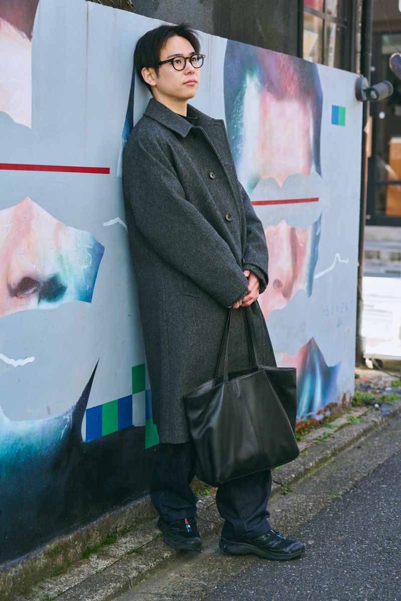 ビームスのコートコーディネート | 260318-0838-34 オクザキ 2枚目の写真