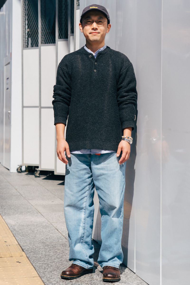 ジャーナルスタンダードのニットコーディネート | 260318-0855-18 堂本 優 2枚目の写真