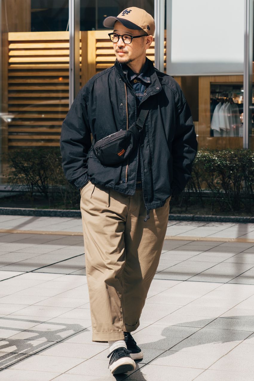 季節問わず使えるアウターはやっぱり「黒」。街の洒落者がリアルに選んだのは…… - 2枚目の画像