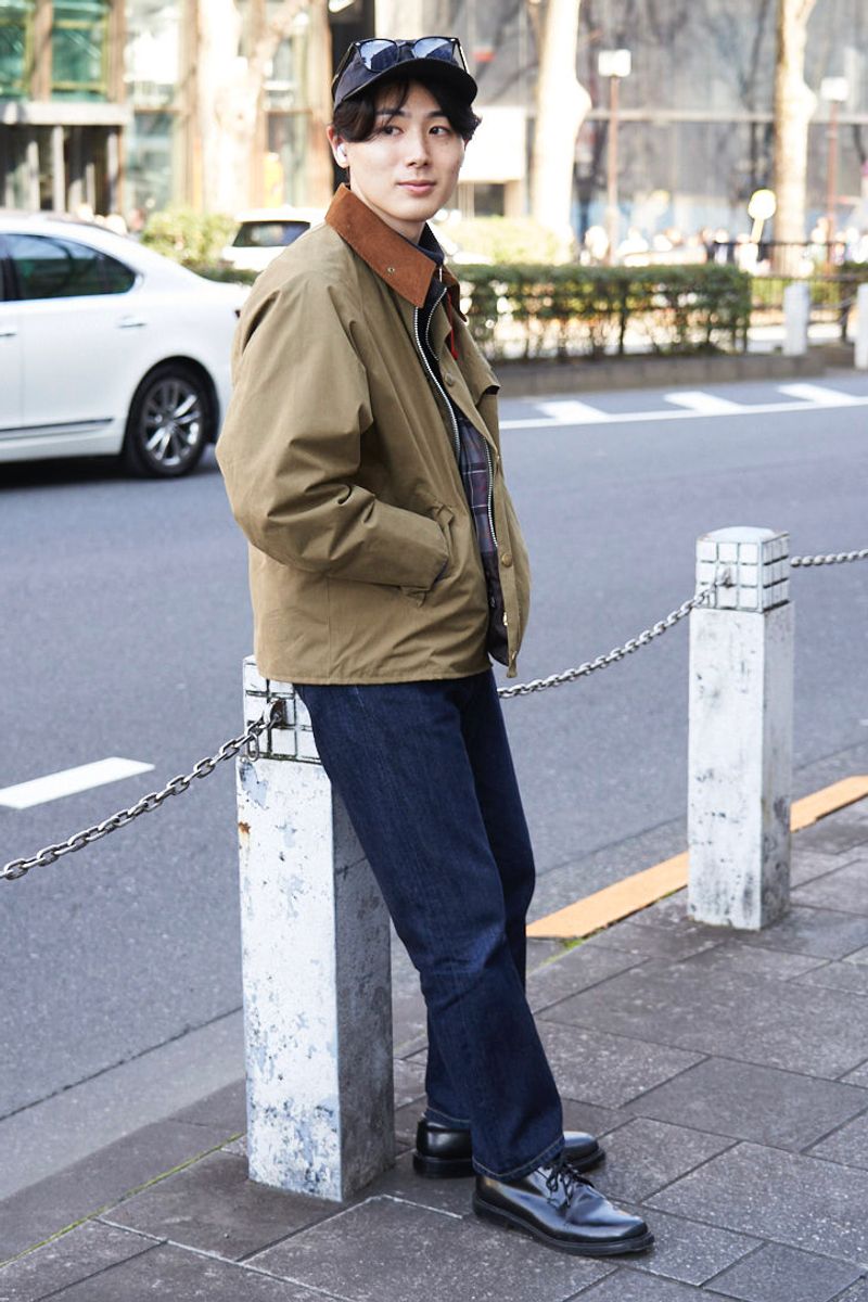 ポールスミス×バブアーのジャケットコーディネート | 260318-1002-07 Eiichi