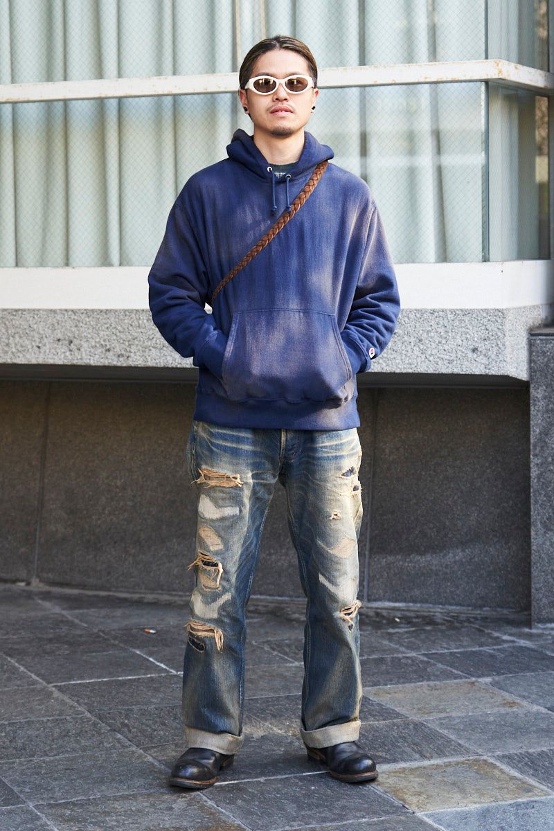 チャンピオンのパーカコーディネート | 260318-1012-48 コッシー 4枚目の写真