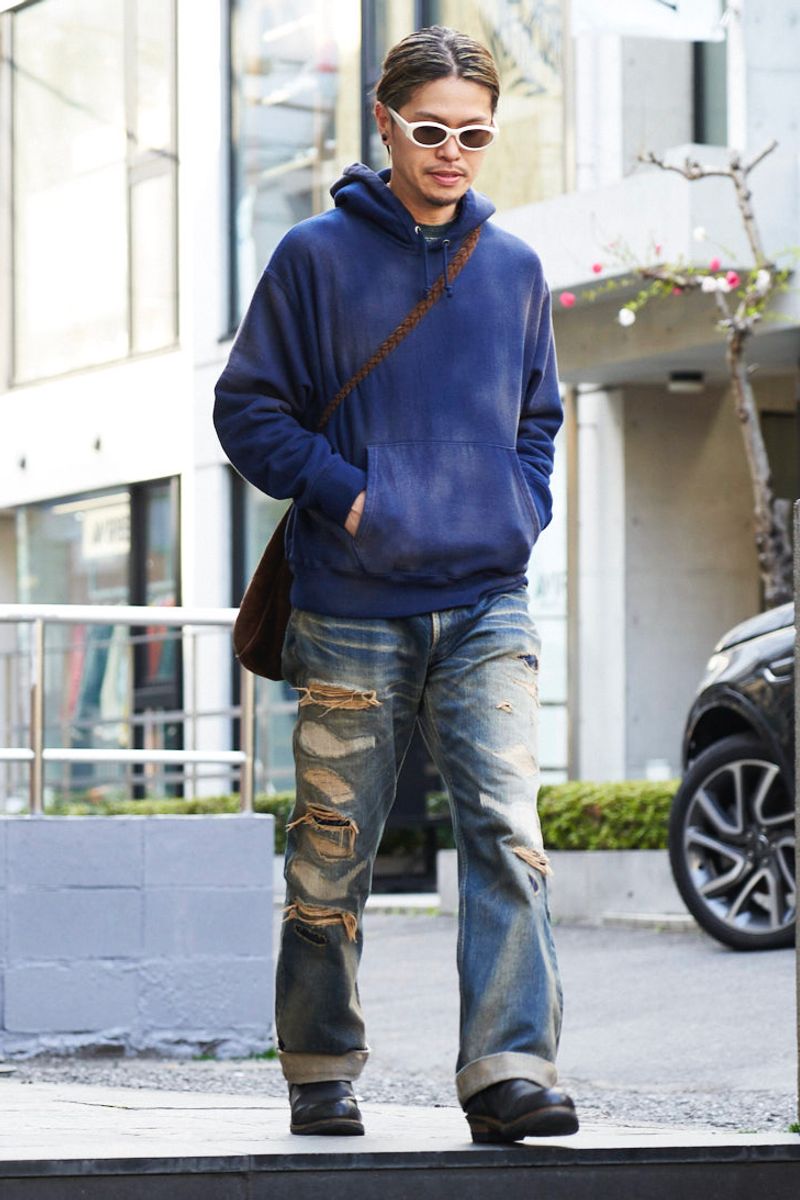 チャンピオンのパーカコーディネート | 260318-1012-48 コッシー