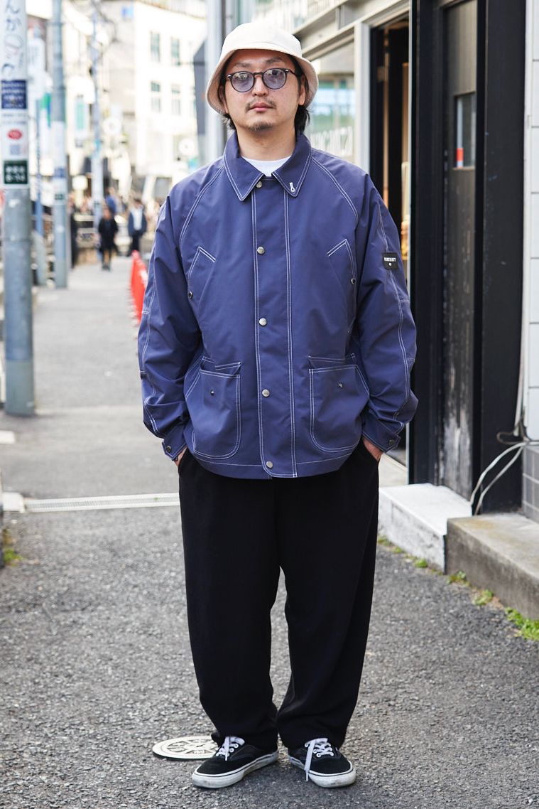 ジャケット フォーサーティ  Tシャツ フォーサーティ  パンツ フォーサーティ  シューズ ヴァンズ  帽子 フォーサーティ  眼鏡 フォーサーティ