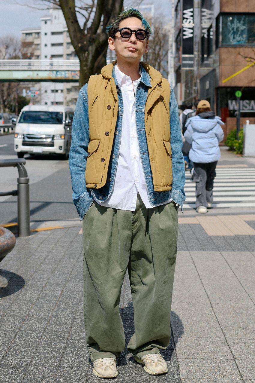 春コーデに絶対使えるシャツコーデ5選。センス光る洒落者たちをパパラッチ！ - 10枚目の画像