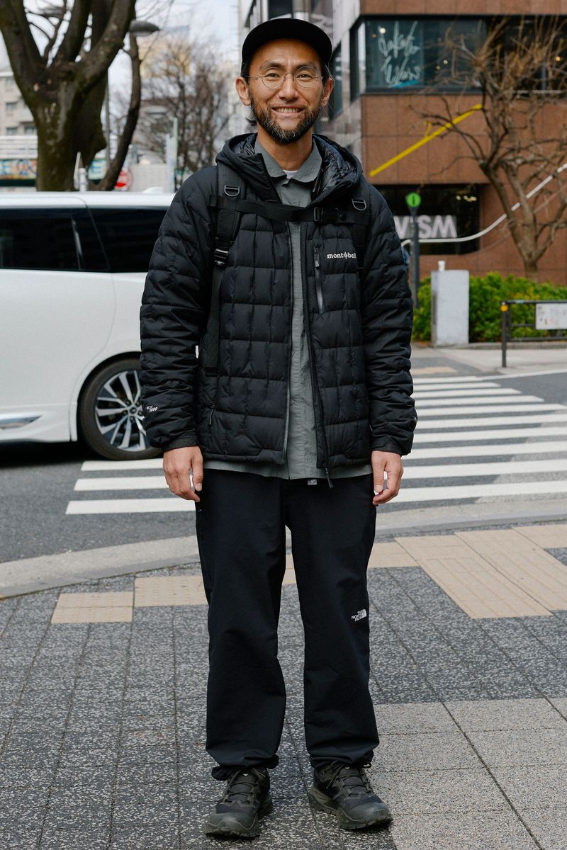 モンベルのジャケットコーディネート | 260319-0605-07 阿部 功 3枚目の写真