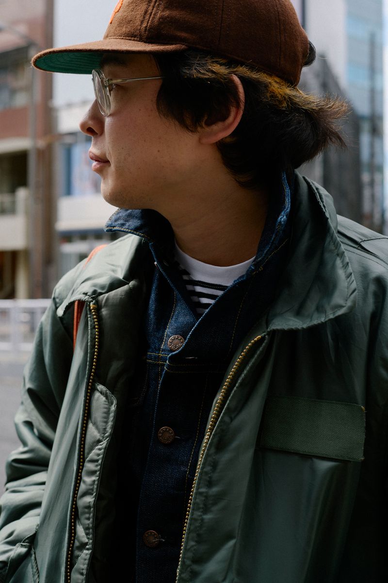 古着のジャケットコーディネート | 260319-0612-08 田渕明大 6枚目の写真