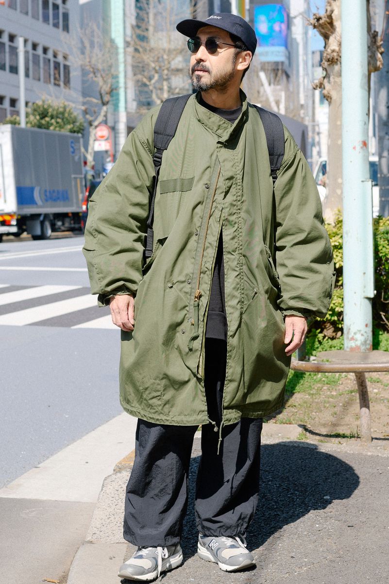 アメリカ軍のコートコーディネート | 260319-0634-54 島谷達宏