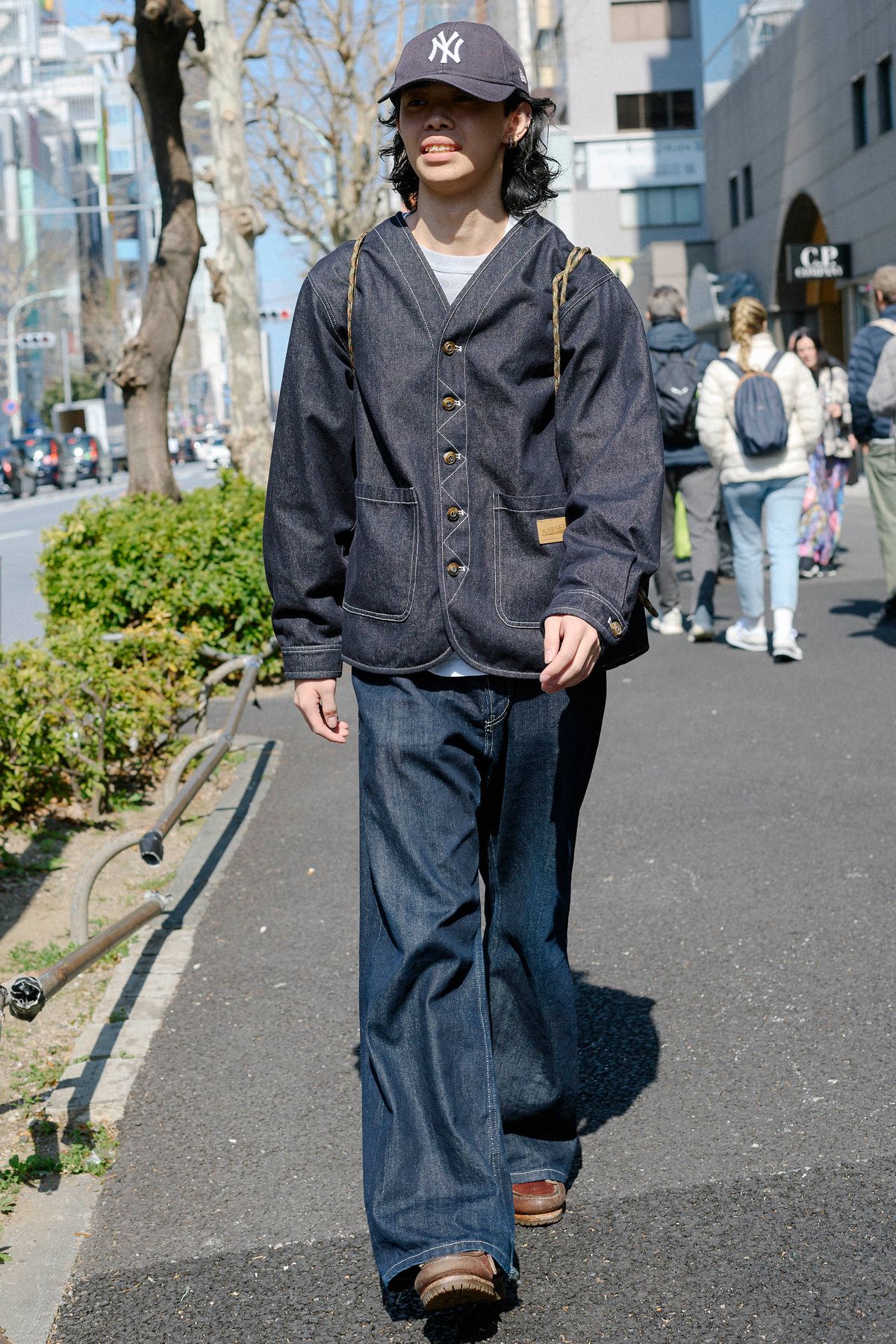 ジャケット カラク  カットソー ユニクロ  デニム 古着  シューズ ティンバーランド  帽子 ニューエラ  バッグ ポロラルフローレン