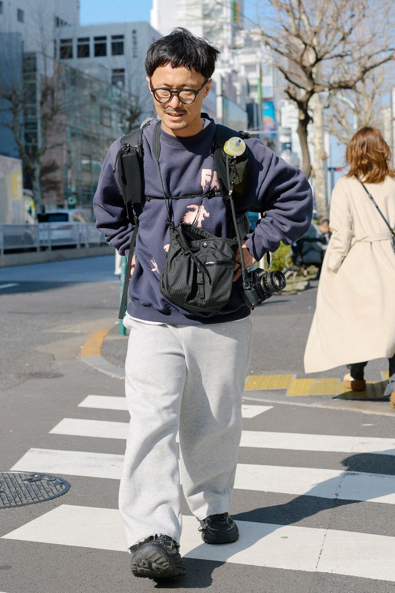 ファッキンオーサムのスウェットコーディネート | 260319-0650-05 むら 3枚目の写真