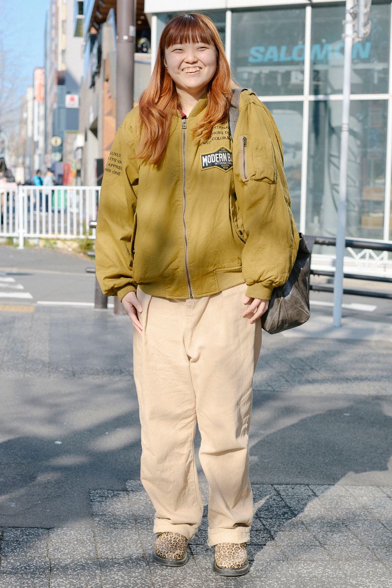 古着のジャケットコーディネート | 260319-0703-59 若林周音