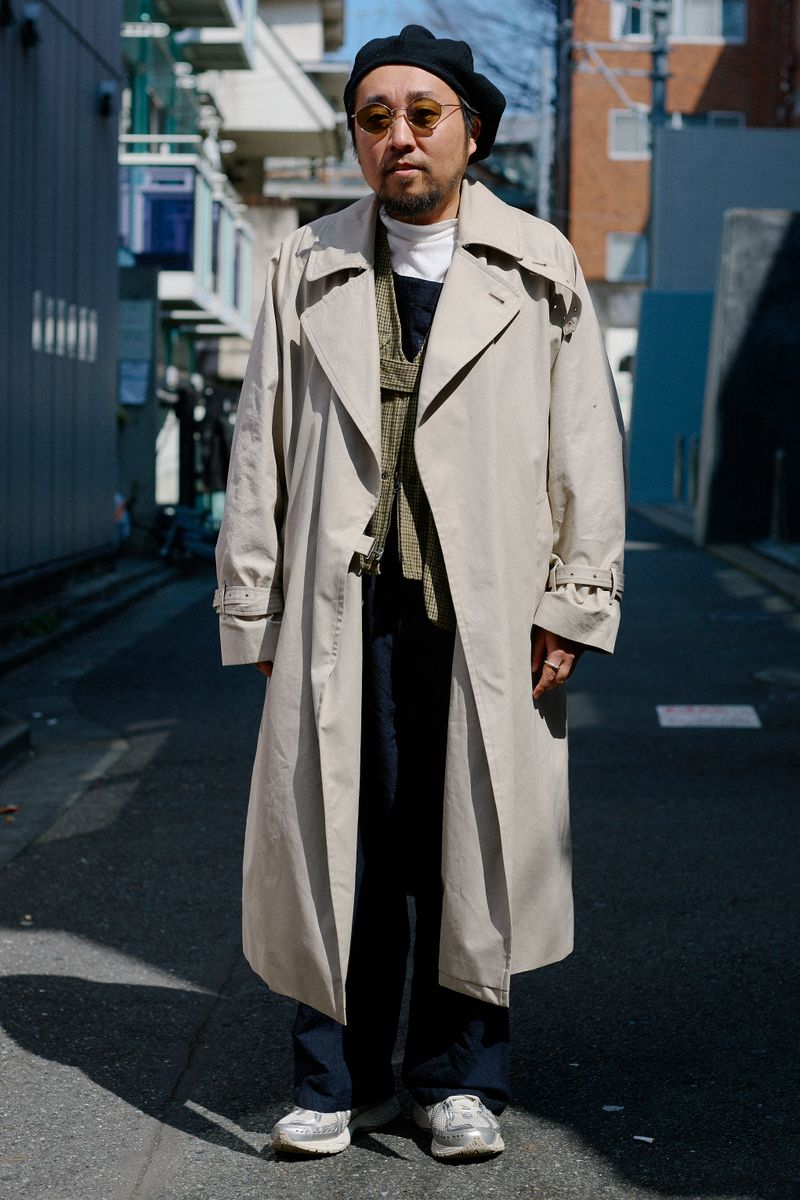 ブラームスのコートコーディネート | 260320-1804-27 鈴木元気