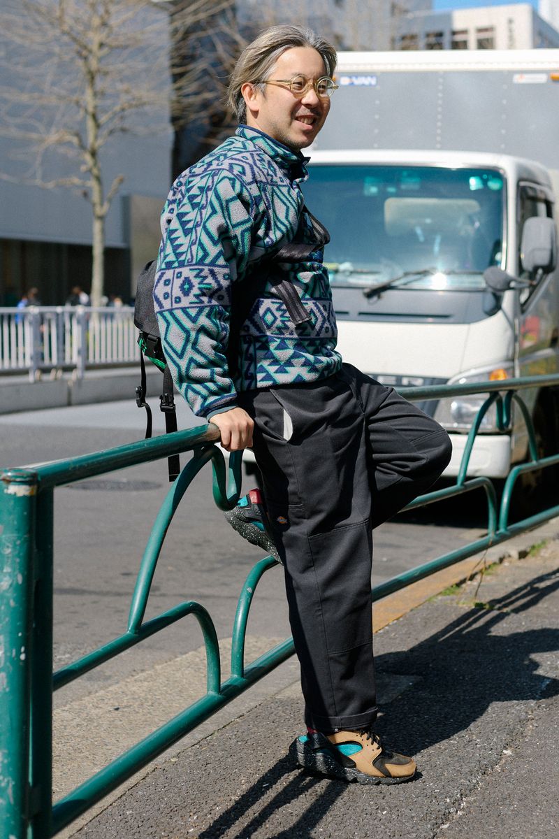 パタゴニアのフリースコーディネート | 260320-1918-31 江野晋平 2枚目の写真