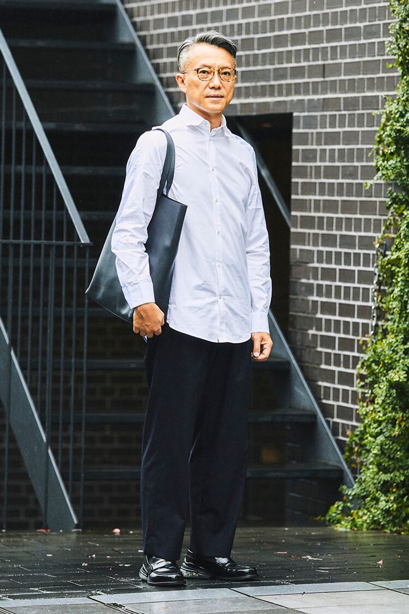 超王道なのに抜けている。秘密はパンツのワイドとレングスにあり 不破健