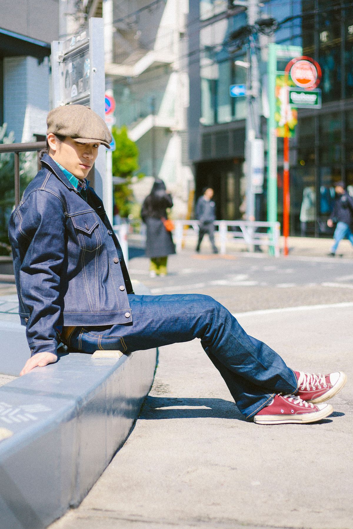 Gジャン リーバイス  シャツ ファイブブラザー  デニム リーバイス  シューズ コンバース  帽子 ザエイチダブリュードッグアンドコー