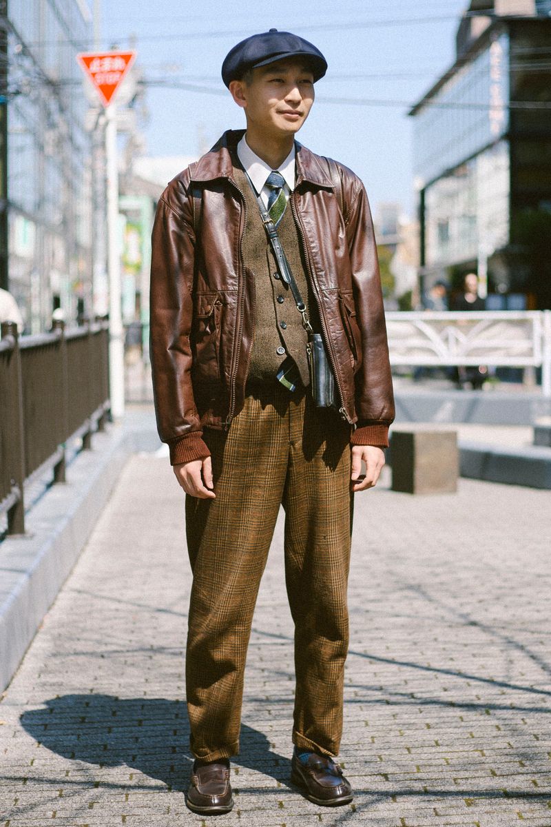 古着のジャケットコーディネート | 260326-0904-45 鈴木健士朗 3枚目の写真