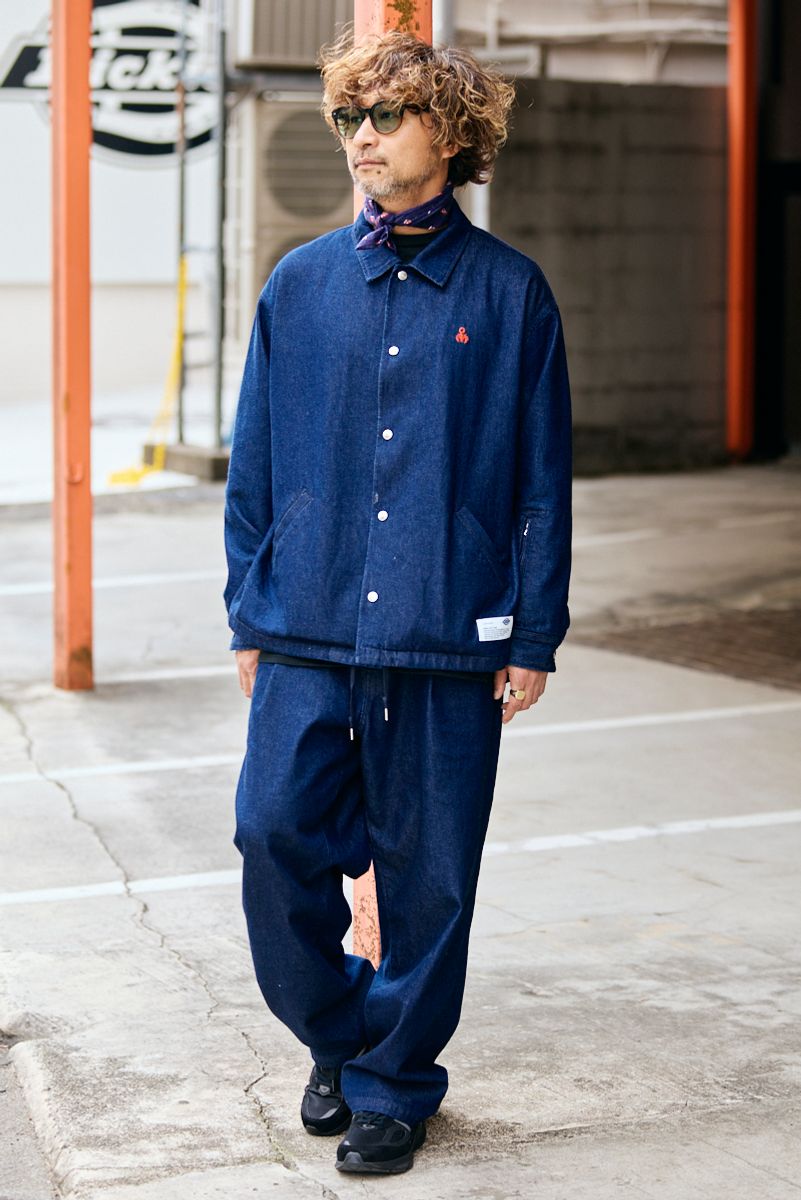 ソフネット×ディッキーズのGジャンコーディネート | 260326-1033-18 砂金勇樹 2枚目の写真