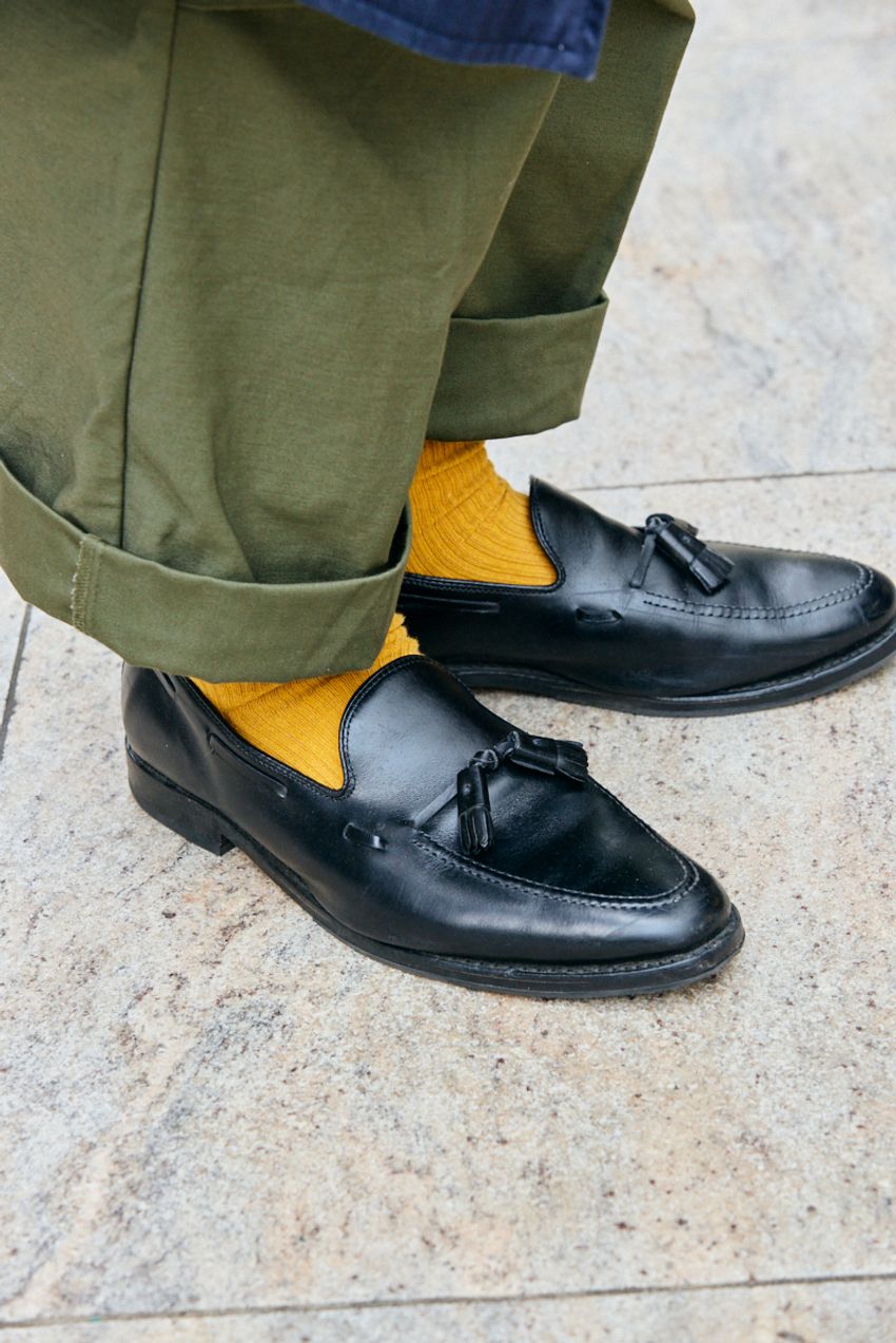 「春コート」には“太めのパンツ”を合わせるべし！絶妙バランスの5名をスナップで - 2枚目の画像