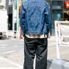 リーバイスのGジャン、Tシャツコーディネート | 260402-0253-17 宇内 彰 5枚目の写真