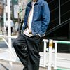 リーバイスのGジャン、Tシャツコーディネート | 260402-0253-17 宇内 彰