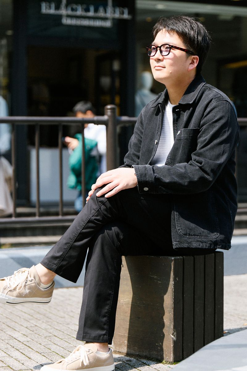 ラコステのGジャンコーディネート | 260402-0309-23 櫻庭敬亮 2枚目の写真