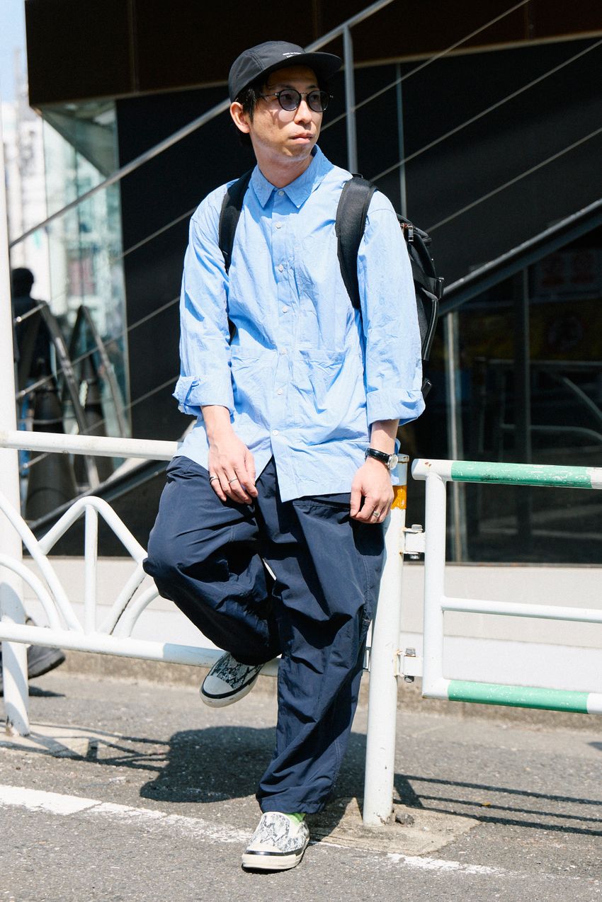 使える春服の代表格「ブルーシャツ」。着こなし上手5名の愛用ブランド＆コーデテクを解説 - 8枚目の画像