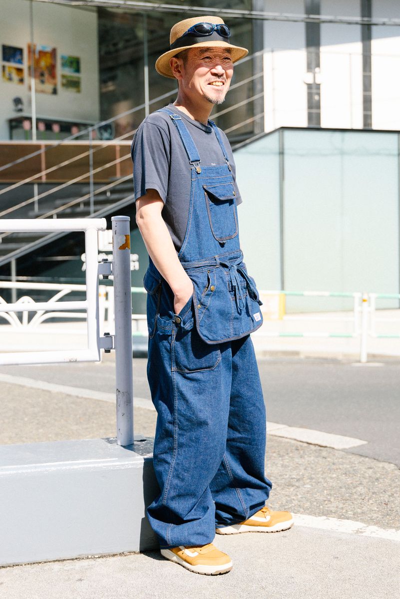 グラフゼロのオーバーオールコーディネート | 260403-0903-45 伊藤満雄 2枚目の写真