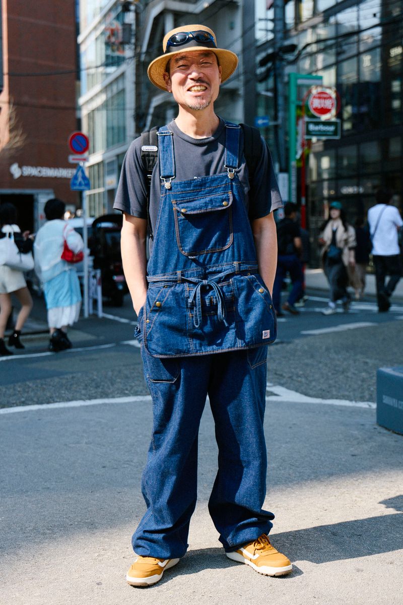 グラフゼロのオーバーオールコーディネート | 260403-0903-45 伊藤満雄 3枚目の写真