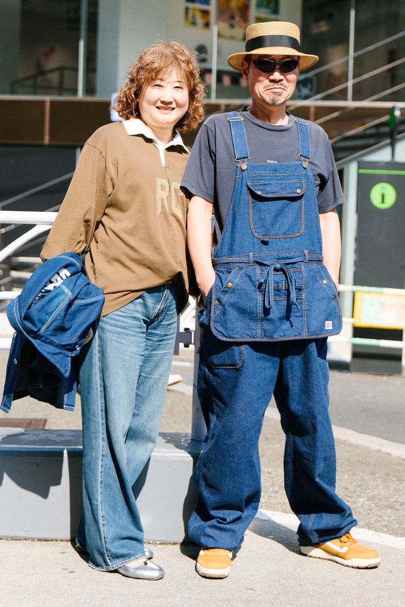 グラフゼロのオーバーオールコーディネート | 260403-0903-45 伊藤満雄