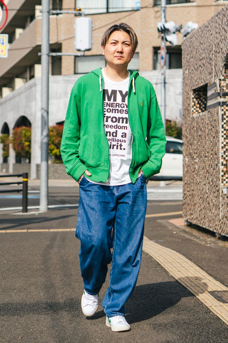 ラルフローレンのパーカコーディネート | 260404-1056-49 武田竜太 3枚目の写真